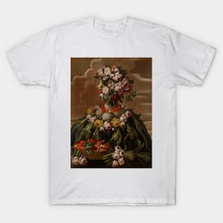 Anthropomorphic Depictions of the Four Seasons 2 by Follower Of Giuseppe Arcimboldo T-Shirt